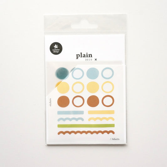 スワテリエ plain DECO plain.66 手帳デコ韓国シール