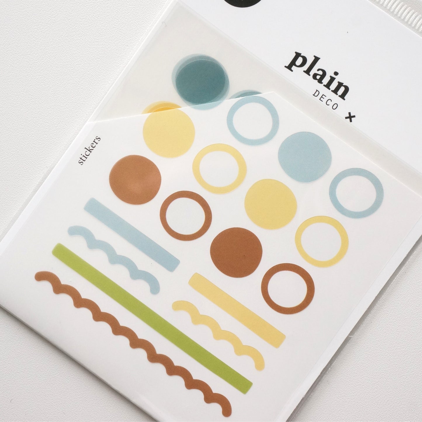 スワテリエ plain DECO plain.66 手帳デコ韓国シール