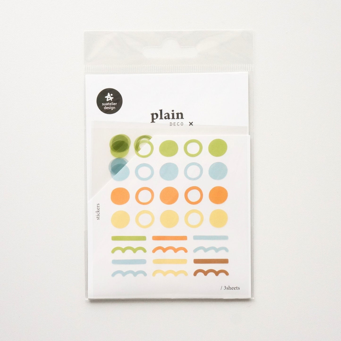 スワテリエ plain DECO plain.67 手帳デコ韓国シール