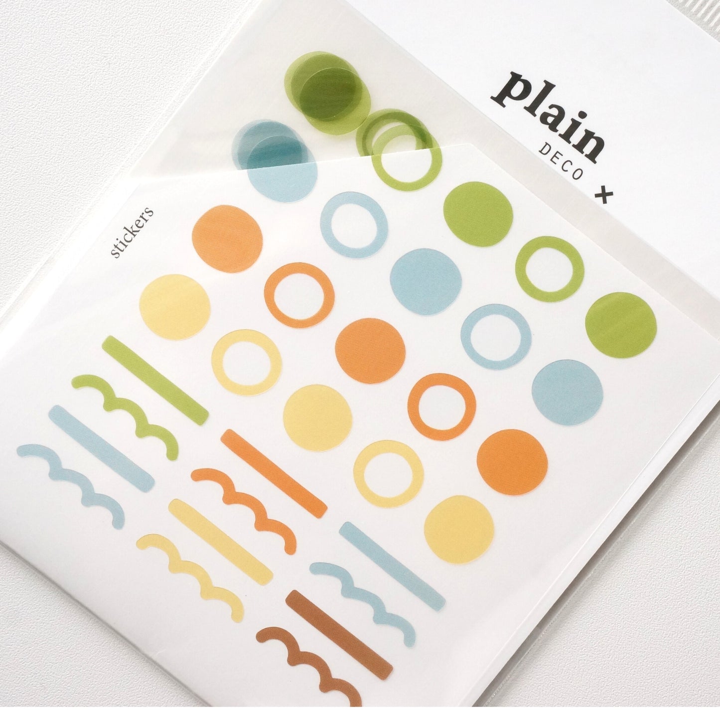 スワテリエ plain DECO plain.67 手帳デコ韓国シール