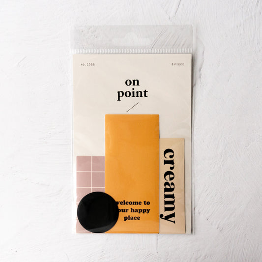 on point.01｜スワテリエ フレークデコシール（8枚入り）